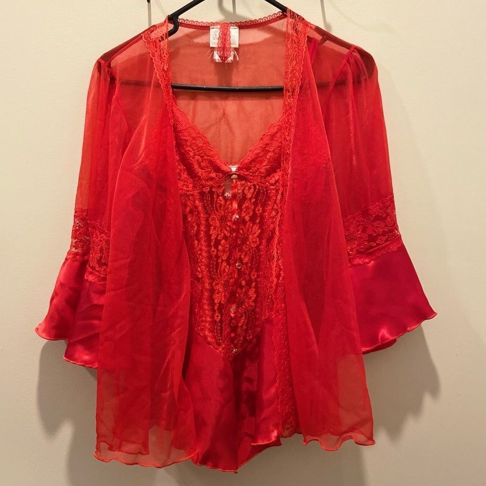 Vintage Lace Lingerie Set​